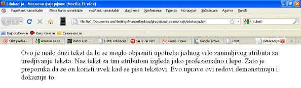 Uredjenje teksta slika 10