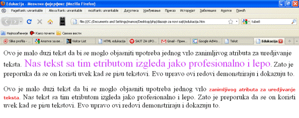 Uredjenje teksta slika 7